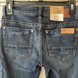 BKE Women's Skinny Jeans - Dark Blue